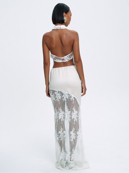 LACE TREATMENT TOP