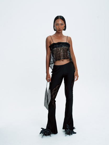 ARAMOON SEQUINED TOP
