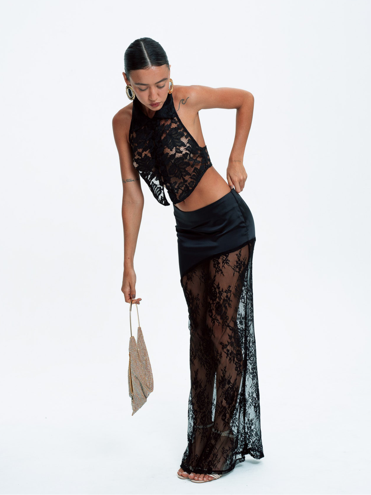LACE TREATMENT TOP