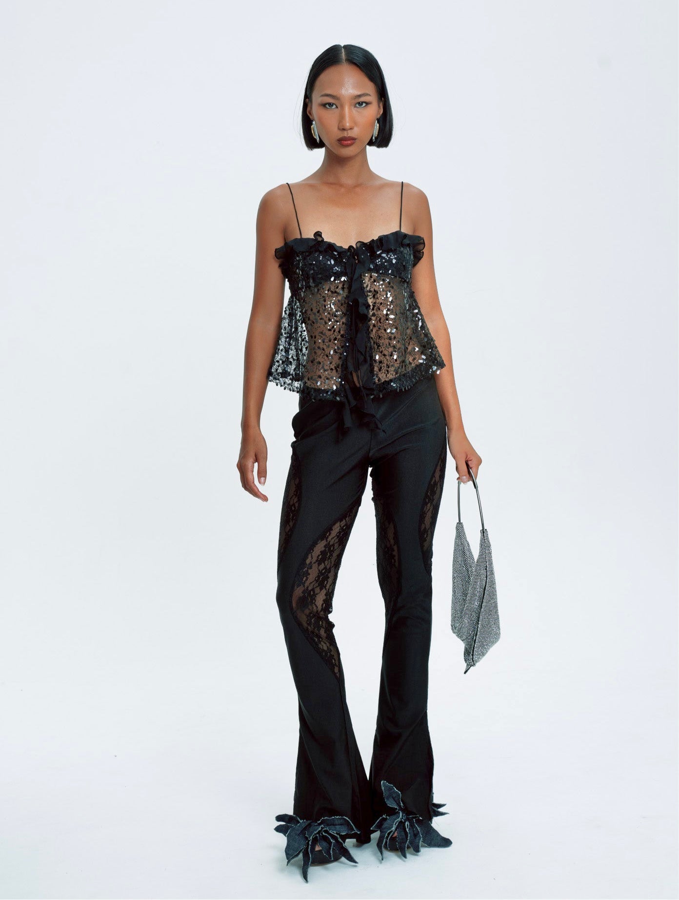 ARAMOON SEQUINED TOP